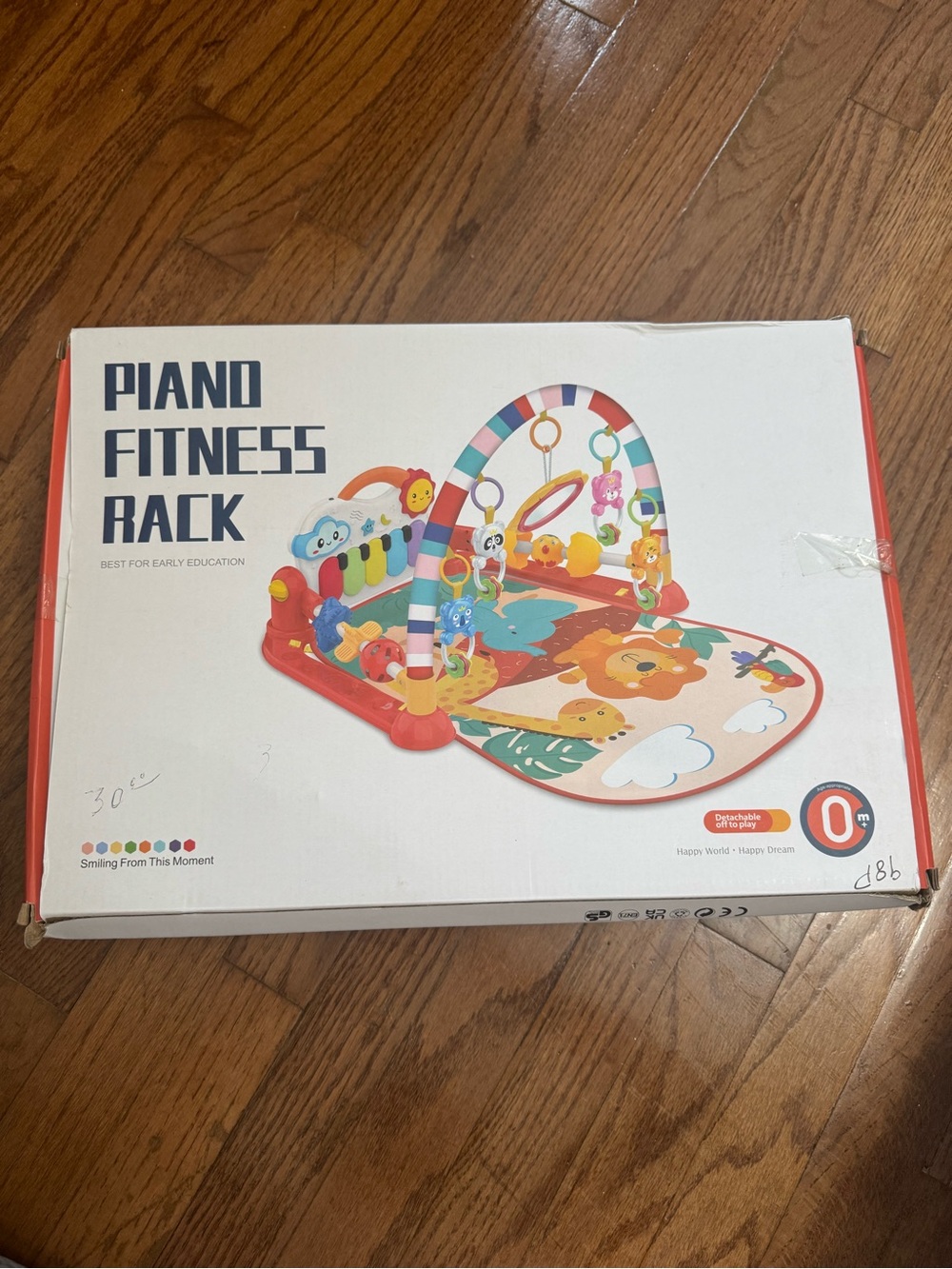 Interactive Musical Piano Fitness Gym for Babies